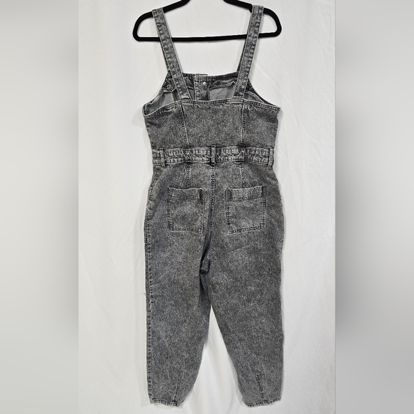 Universal Thread women 12 acid wash overalls denim gorpcore grungecore street - Picture 8 of 11
